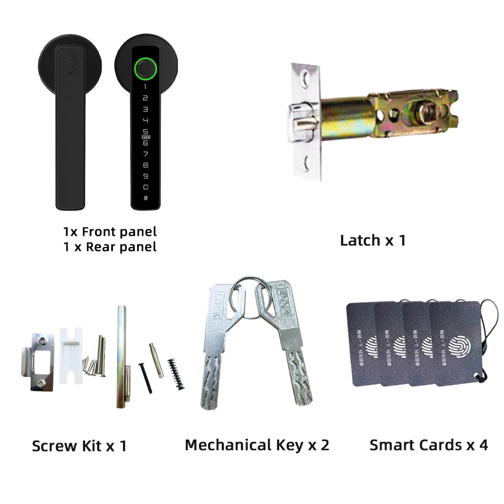 RAYKUBE Digital Fingerprint Door Lock