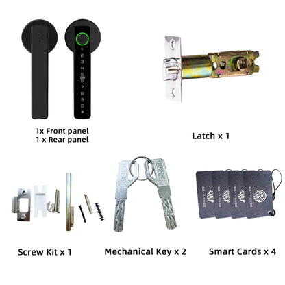 RAYKUBE Digital Fingerprint Door Lock