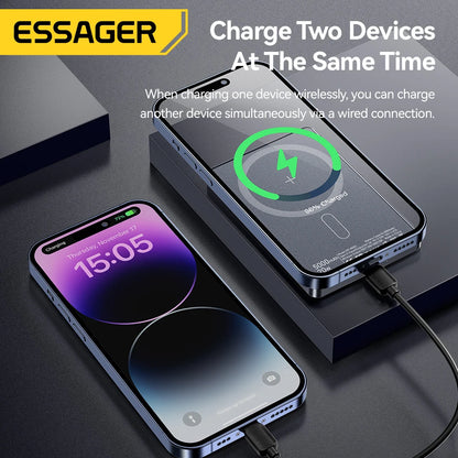 Thin Wireless Portable Power Bank Magnetic for Magsafe