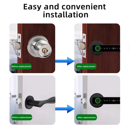 RAYKUBE Digital Fingerprint Door Lock