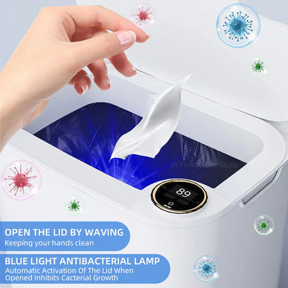 Smart Sensor trash Can With Display